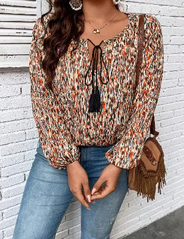 Bluza SHEIN CURVE, mix culori