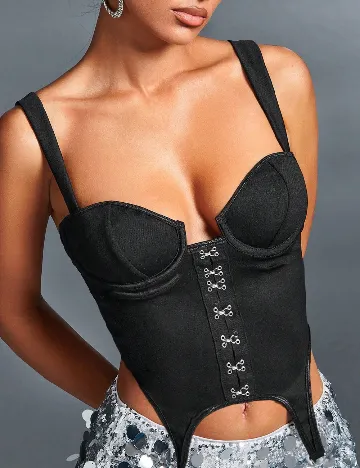 Corset SHEIN, negru