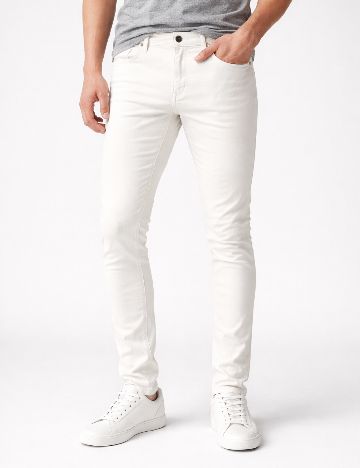 Blugi River Island, alb