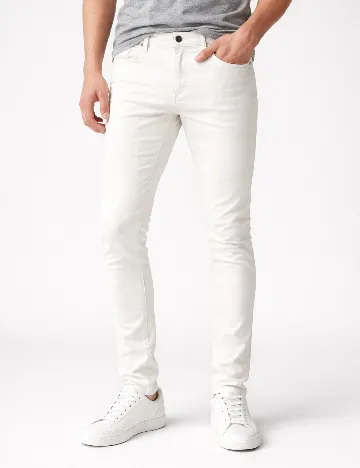 Blugi River Island, alb