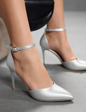 Pantofi Cuccoo, argintiu