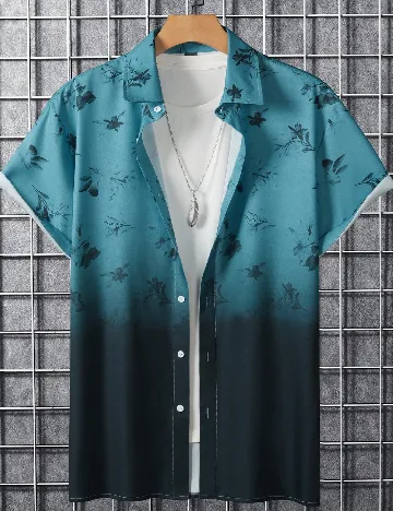 Camasa SHEIN, albastru