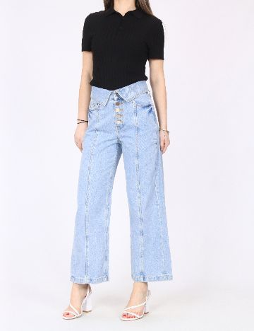 Blugi River Island, albastru