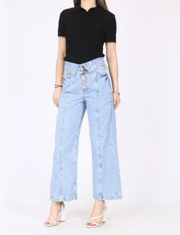 Blugi River Island, albastru