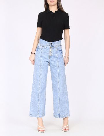 Blugi River Island, albastru