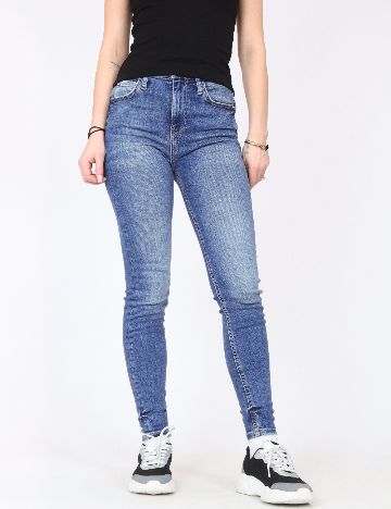 Blugi River Island, albastru