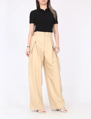 Pantaloni River Island, crem