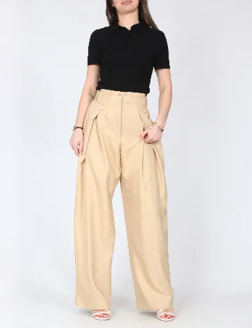 Pantaloni River Island, crem