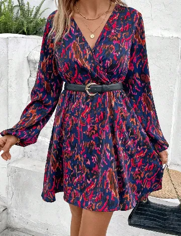 Rochie scurta SHEIN, mix culori