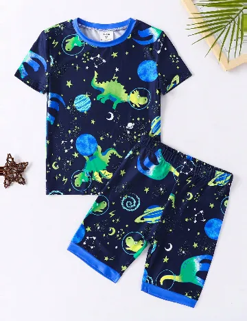 Compleu Shein Kids, bleumarin