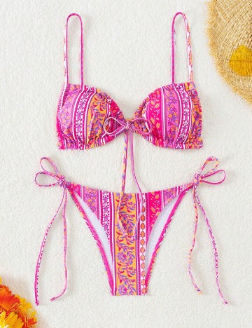 Costum de baie SHEIN, mix culori