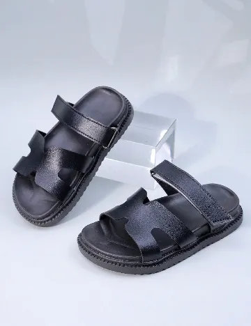 Slapi Shein Kids, negru