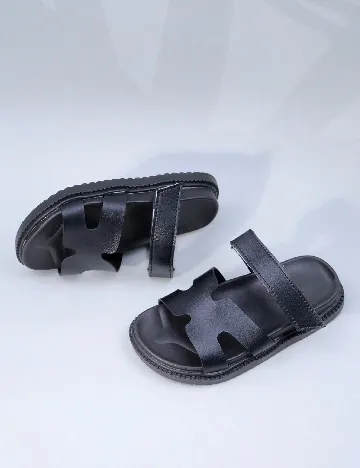 Slapi Shein Kids, negru