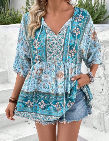 Bluza SHEIN, albastru