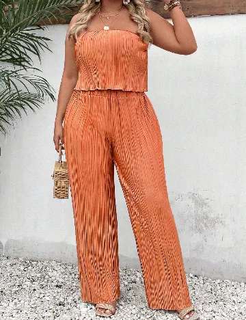 Compleu SHEIN CURVE, portocaliu