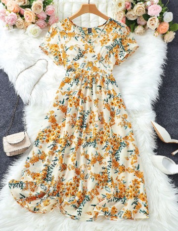 Rochie medie SHEIN, mix culori