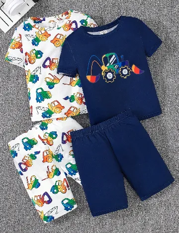Set compleuri 2 bucati Shein Kids, mix culori