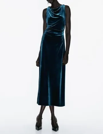 Rochie medie Zara, albastru