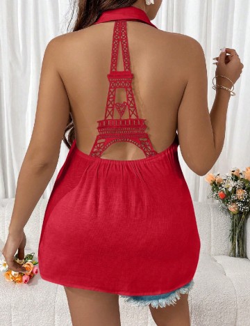 Camasa SHEIN CURVE, rosu