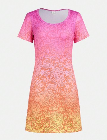 Rochie Shein Kids, mix culori