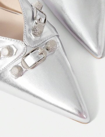 Saboti SHEIN, argintiu