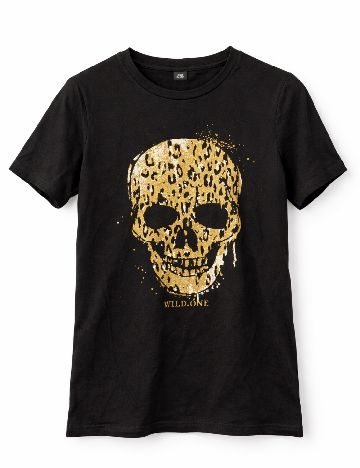 Tricou River Island, negru