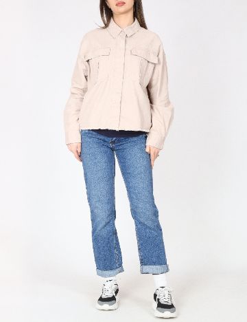 Jacheta Oversize River Island, bej