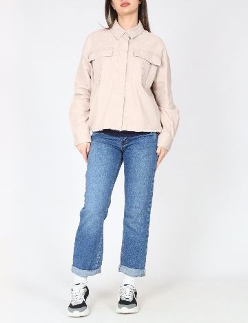 Jacheta Oversize River Island, bej