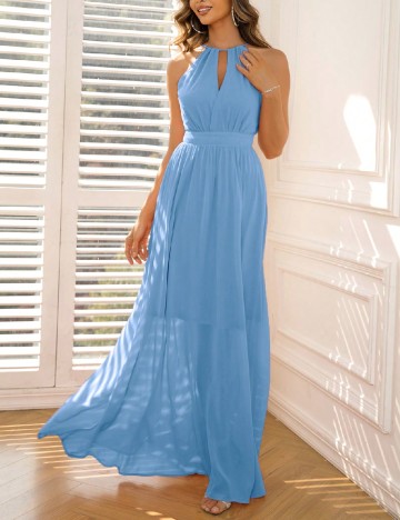 Rochie lunga SHEIN, albastru