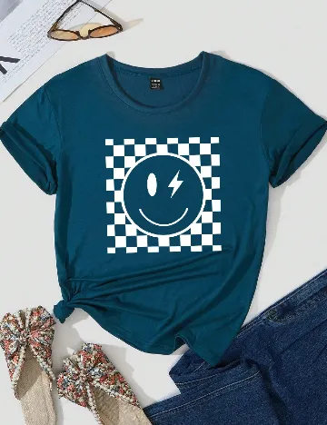 Tricou SHEIN, albastru