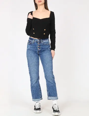 Bluza River Island, negru