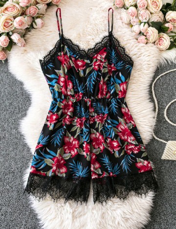 Salopeta SHEIN CURVE, mix culori