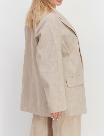 Sacou River Island Plus Size, crem