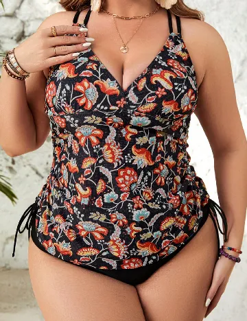 Costum de baie SHEIN CURVE, mix culori