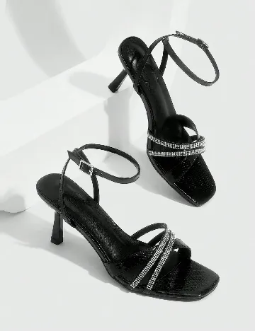 Sandale SHEIN, negru