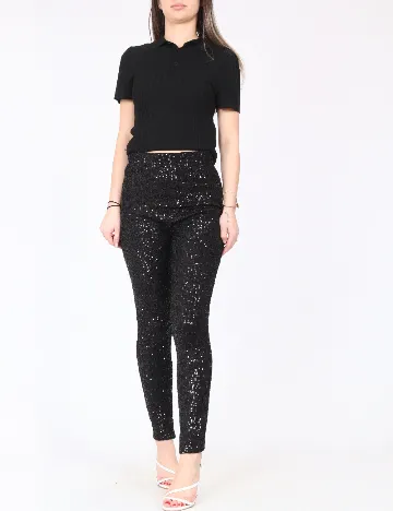 Pantaloni River Island, negru