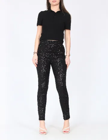 Pantaloni River Island, negru