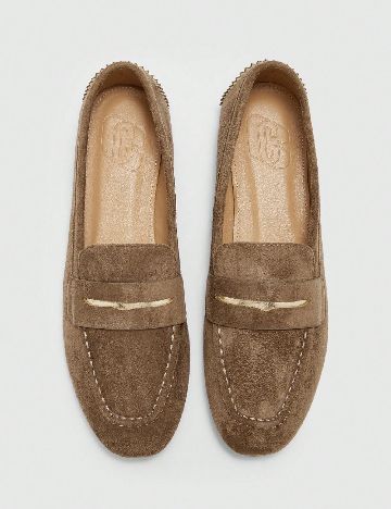 Mocasini SHEIN, maro