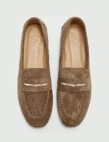 Mocasini SHEIN, maro