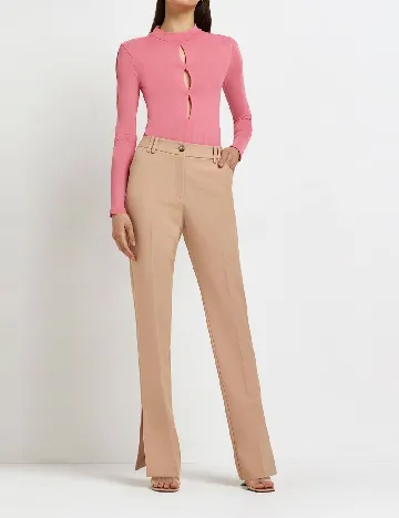 Pantaloni River Island, maro