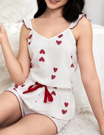 Pijama Shein Kids, alb