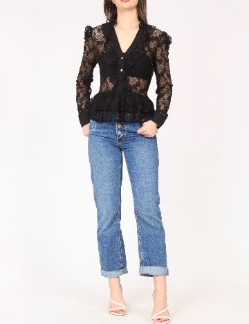 Camasa River Island, negru