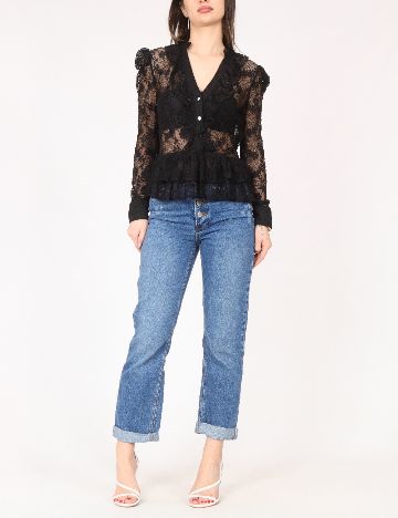 Camasa River Island, negru