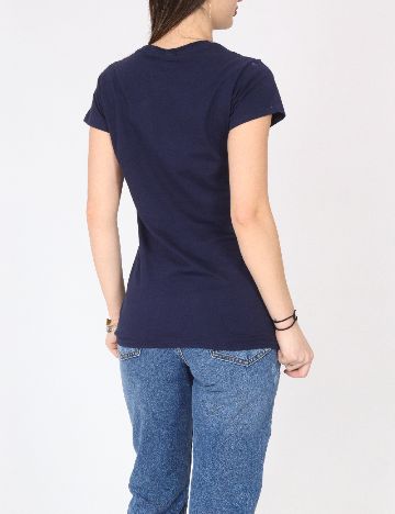 Tricou River Island, bleumarin