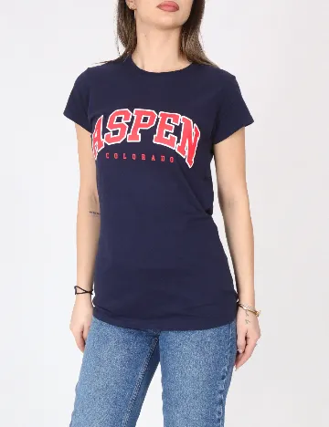 Tricou River Island, bleumarin