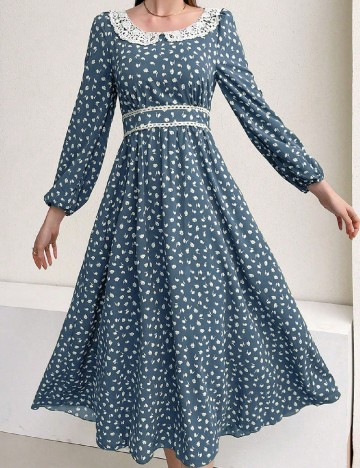 Rochie lunga SHEIN, albastru