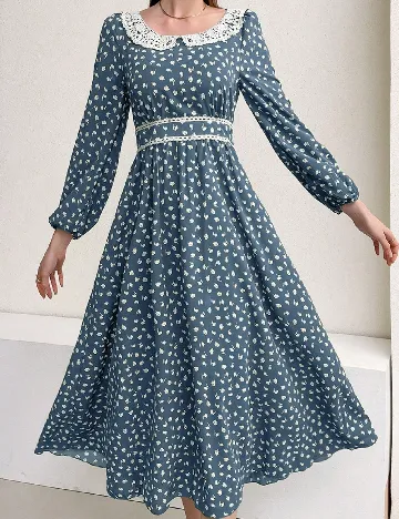 Rochie lunga SHEIN, albastru