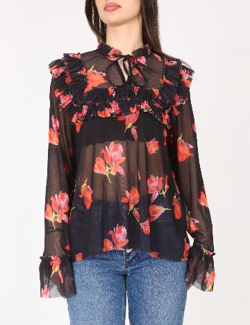 Bluza River Island, negru