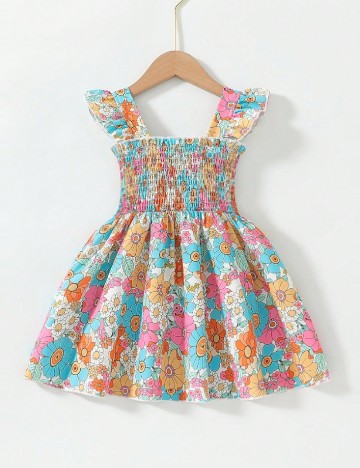 Rochie Shein Kids, floral print