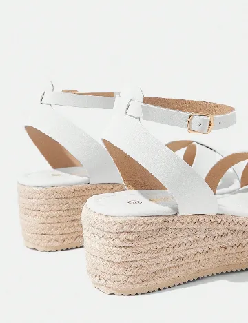 Sandale SHEIN, alb